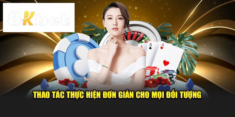 Các bước đăng nhập 8kbet không có trở ngại 