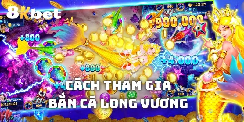 Cách chơi bắn cá long vương chi tiết dành cho tân binh