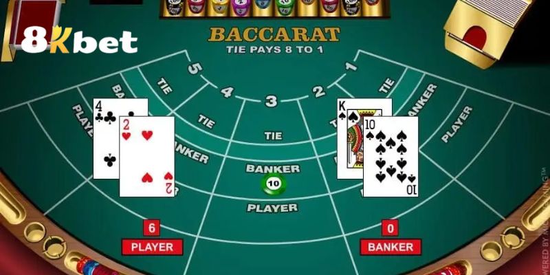 Những thông tin tất tần tật về cách chơi Baccarat 8KBET