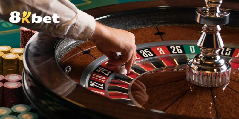 Roulette 8kbet cực hấp dẫn với nhiều loại cược khác nhau